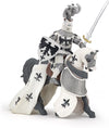 White Crested Knight with Horse