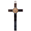 8 in. St. Benedict Crucifix, Black & Gold
