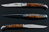 Laguiole 12 cm Corkscrew knife Thuya Wood - Satin