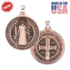 1 1/4 in. St.Benedict Medal, Copper