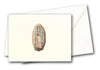 Our Lady of Guadalupe Folding Cards, Embossed, Full Color
